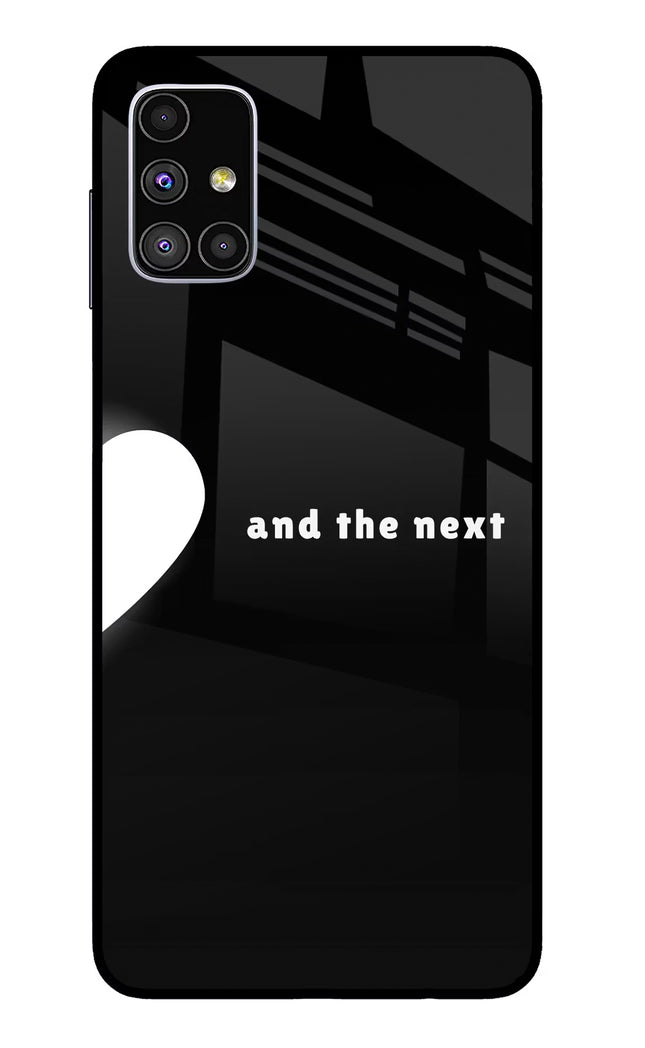 Next World Samsung M51 Glass Case