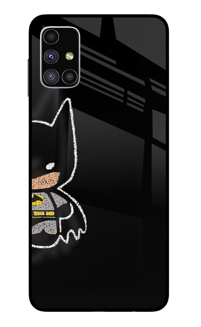 Bat Kitty Samsung M51 Glass Case