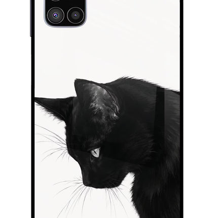 Shadow Gaze Samsung M51 Glass Case