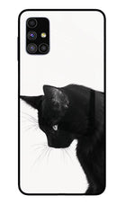 Shadow Gaze Samsung M51 Glass Case
