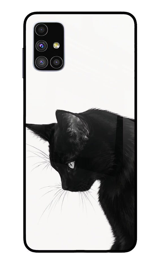 Shadow Gaze Samsung M51 Glass Case