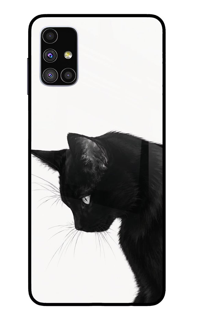 Shadow Gaze Samsung M51 Glass Case