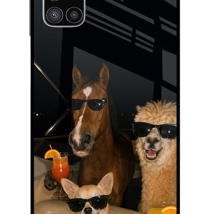 Party Squad Samsung M51 Glass Case