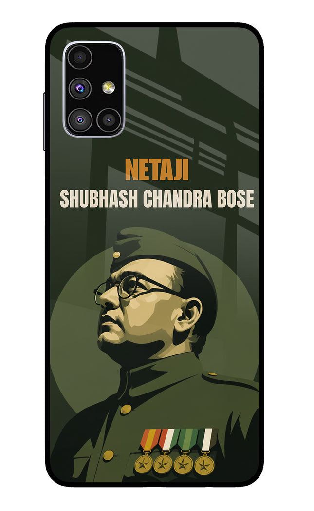Netaji Legacy Samsung M51 Glass Case