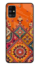 Kutch Glow Samsung M51 Glass Case