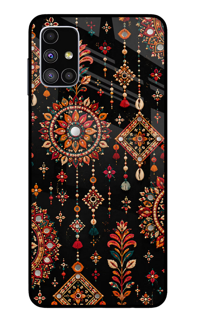 Boho Noir Samsung M51 Glass Case