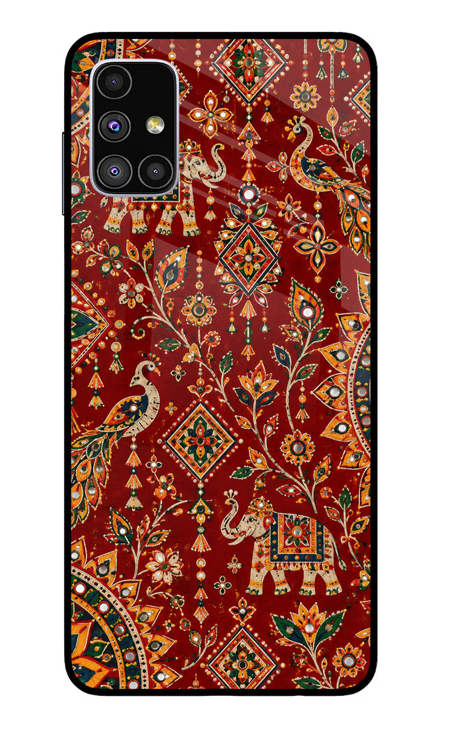 Laal Riwaaz Samsung M51 Glass Case