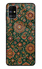 Green Pataka Samsung M51 Glass Case