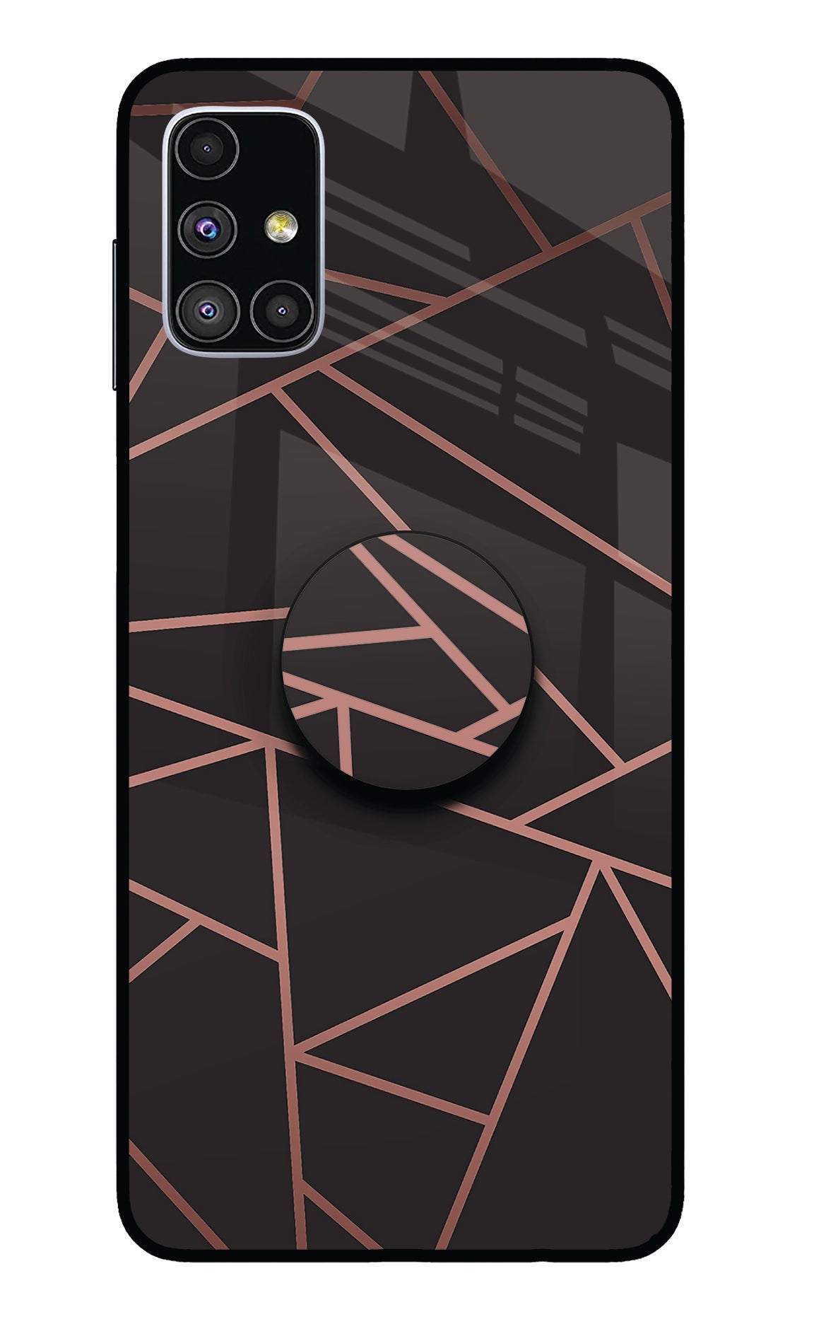 Geometric Pattern Samsung M51 Pop Case