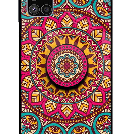 Mandala Samsung M51 Glass Case