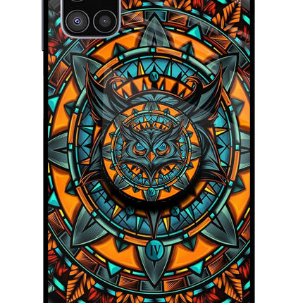Angry Owl Samsung M51 Glass Case