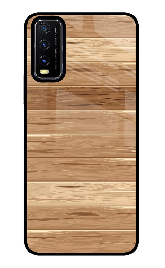 Wooden Vector Vivo Y20/Y20i Glass Case