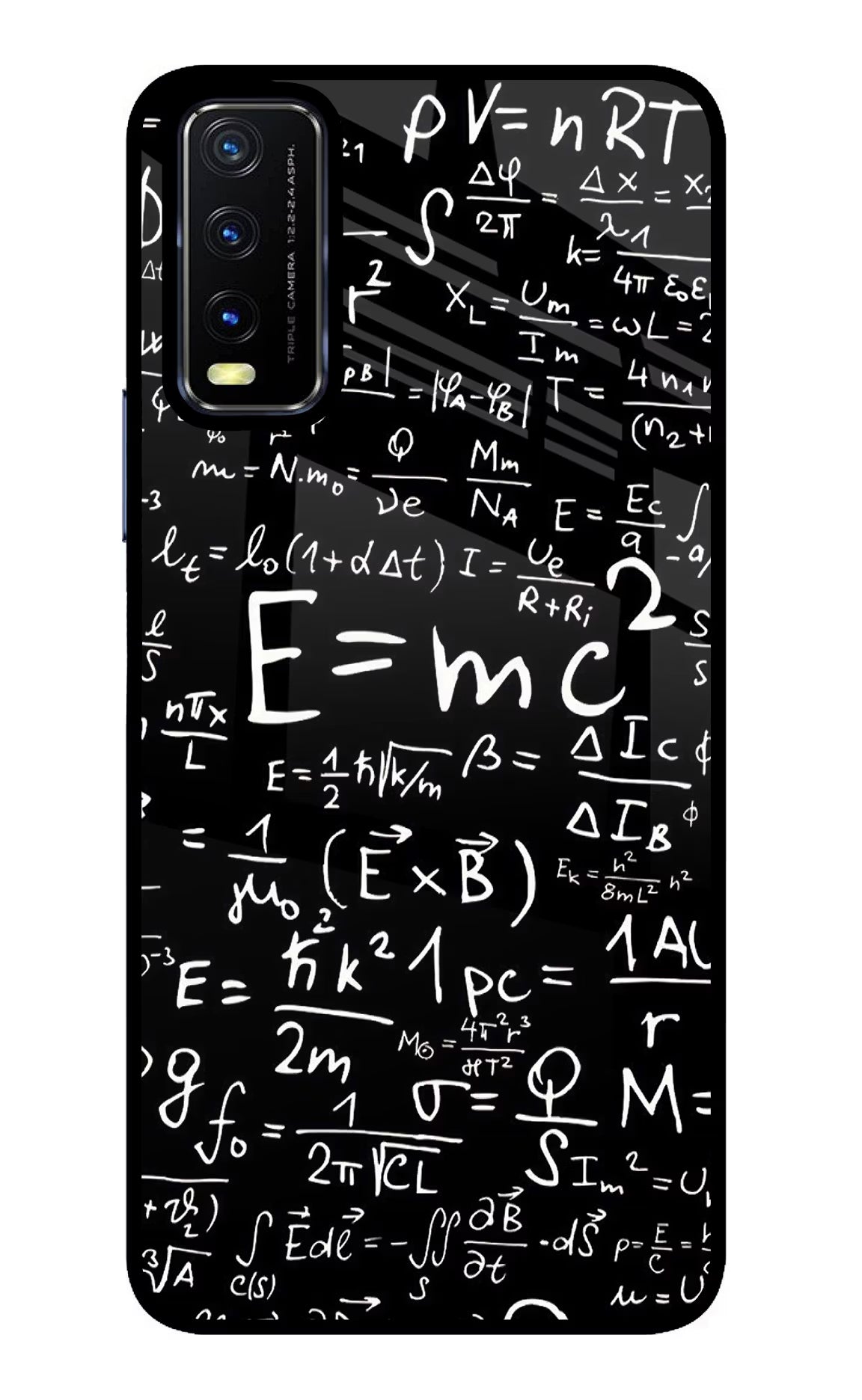 Physics Formula Vivo Y20/Y20i Glass Case Back Cover by Casekaro
