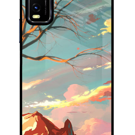 Scenery Vivo Y20/Y20i Glass Case