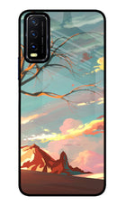 Scenery Vivo Y20/Y20i Glass Case