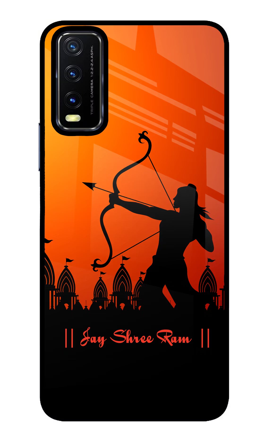 Lord Ram - 4 Vivo Y20/Y20i Glass Case