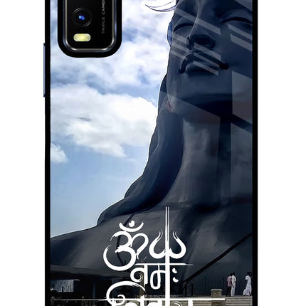 Om Namah Shivay Vivo Y20/Y20i Glass Case Back Cover by Casekaro