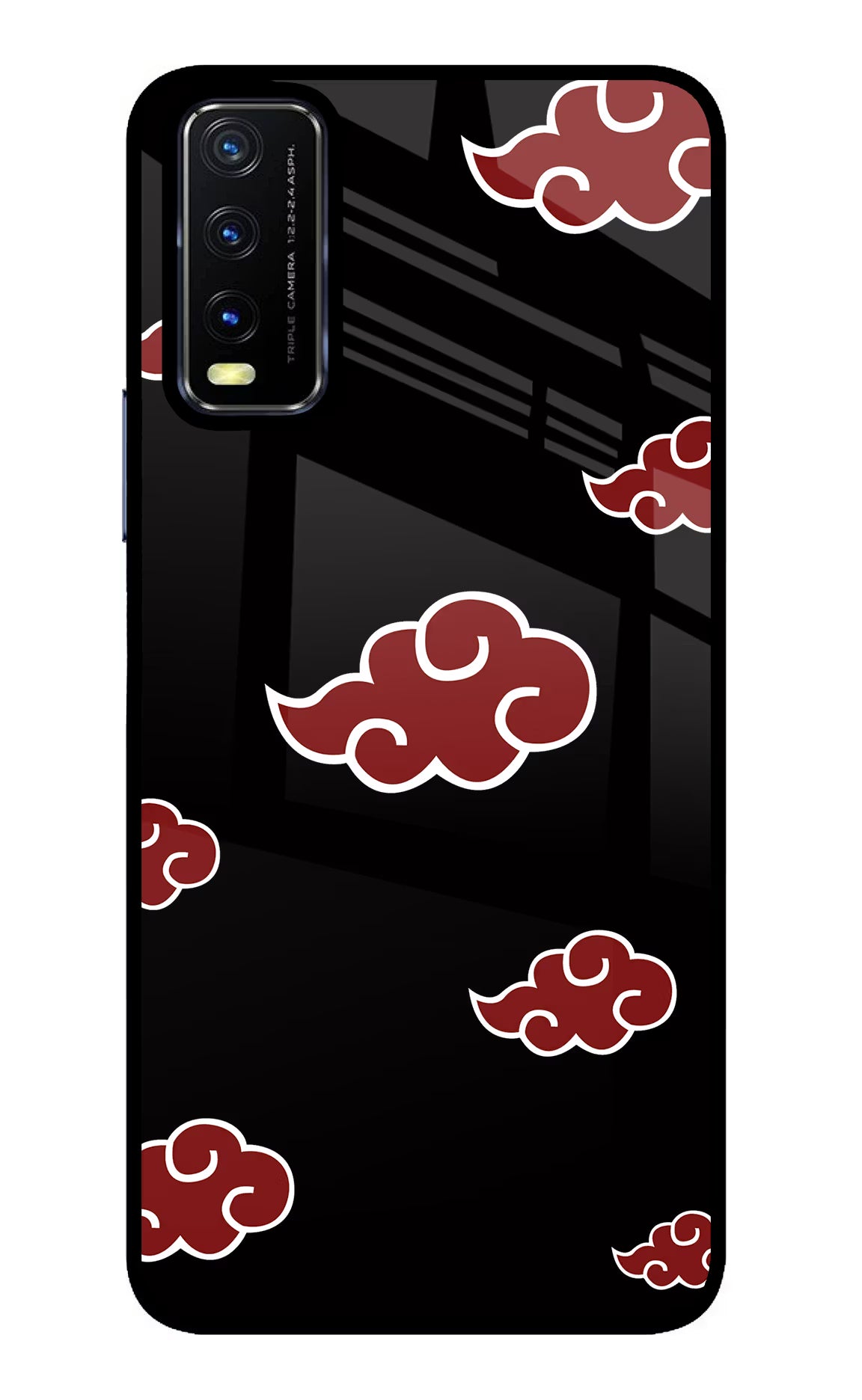 Akatsuki Vivo Y20/Y20i Glass Case Back Cover by Casekaro