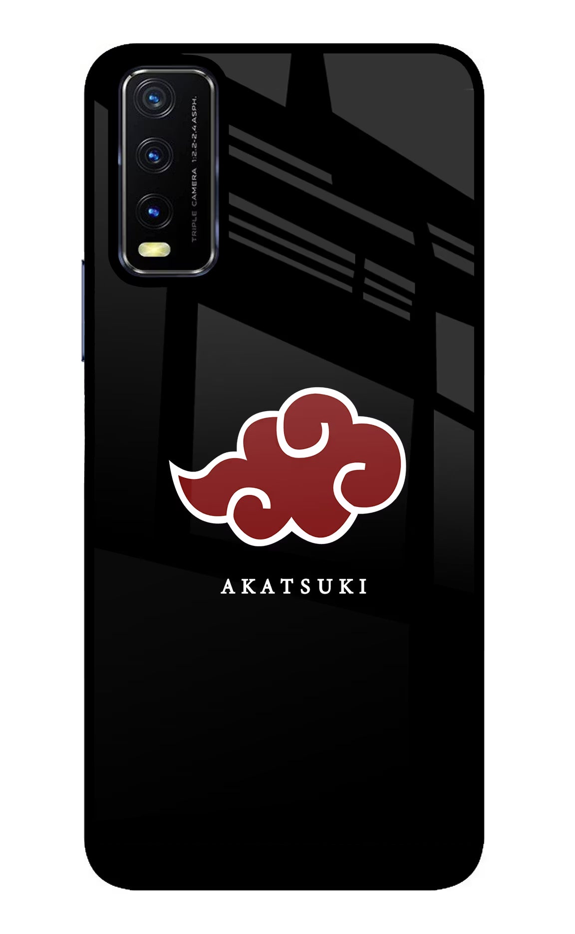 Akatsuki Vivo Y20/Y20i Glass Case Back Cover by Casekaro