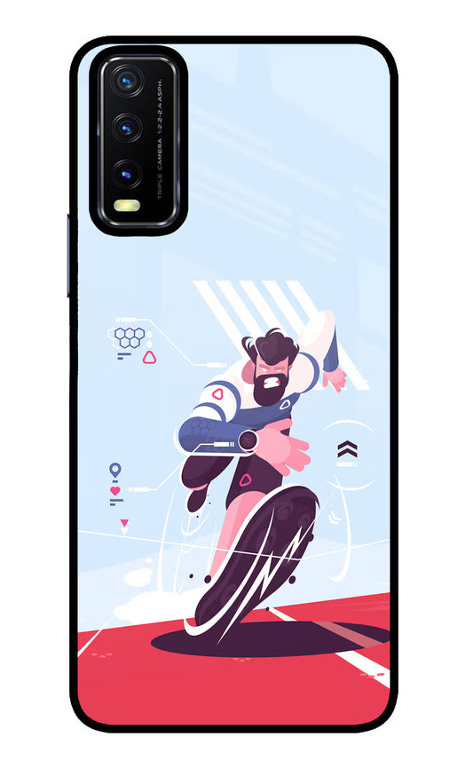 Run Pro Vivo Y20/Y20i Glass Case