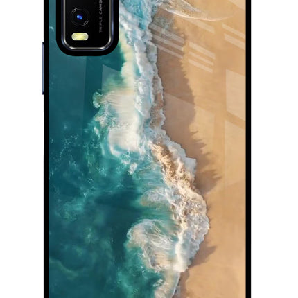 Ocean Beach Vivo Y20/Y20i Glass Case