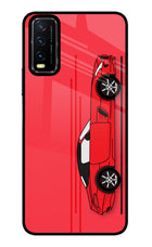 Red Velocity Vivo Y20/Y20i Glass Case