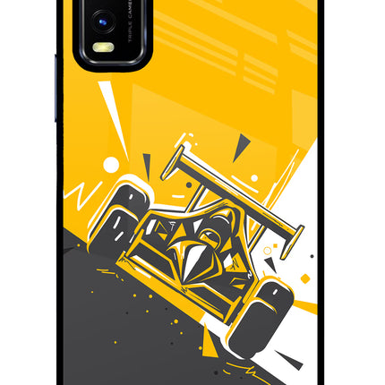 Track King Vivo Y20/Y20i Glass Case