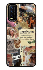 Capricorn Zodiac Vivo Y20/Y20i Glass Case