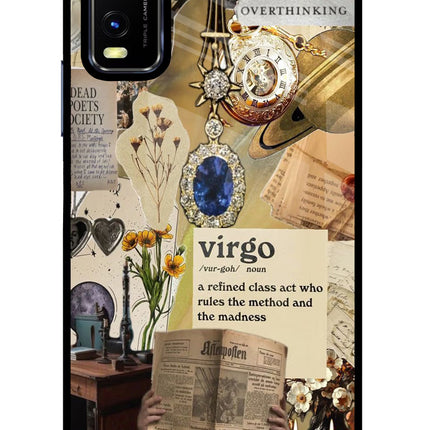 Virgo Zodiac Vivo Y20/Y20i Glass Case
