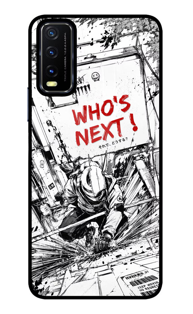 Who's Next Vivo Y20/Y20i Glass Case