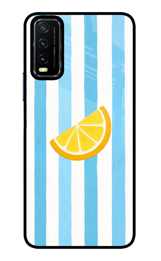 Summer Lemon Vivo Y20/Y20i Glass Case