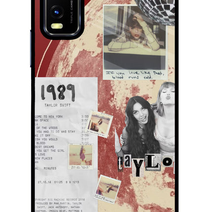Taylor Swift Vivo Y20/Y20i Glass Case