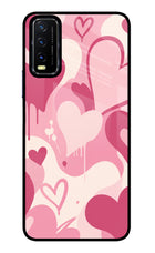 Hearty case Vivo Y20/Y20i Glass Case
