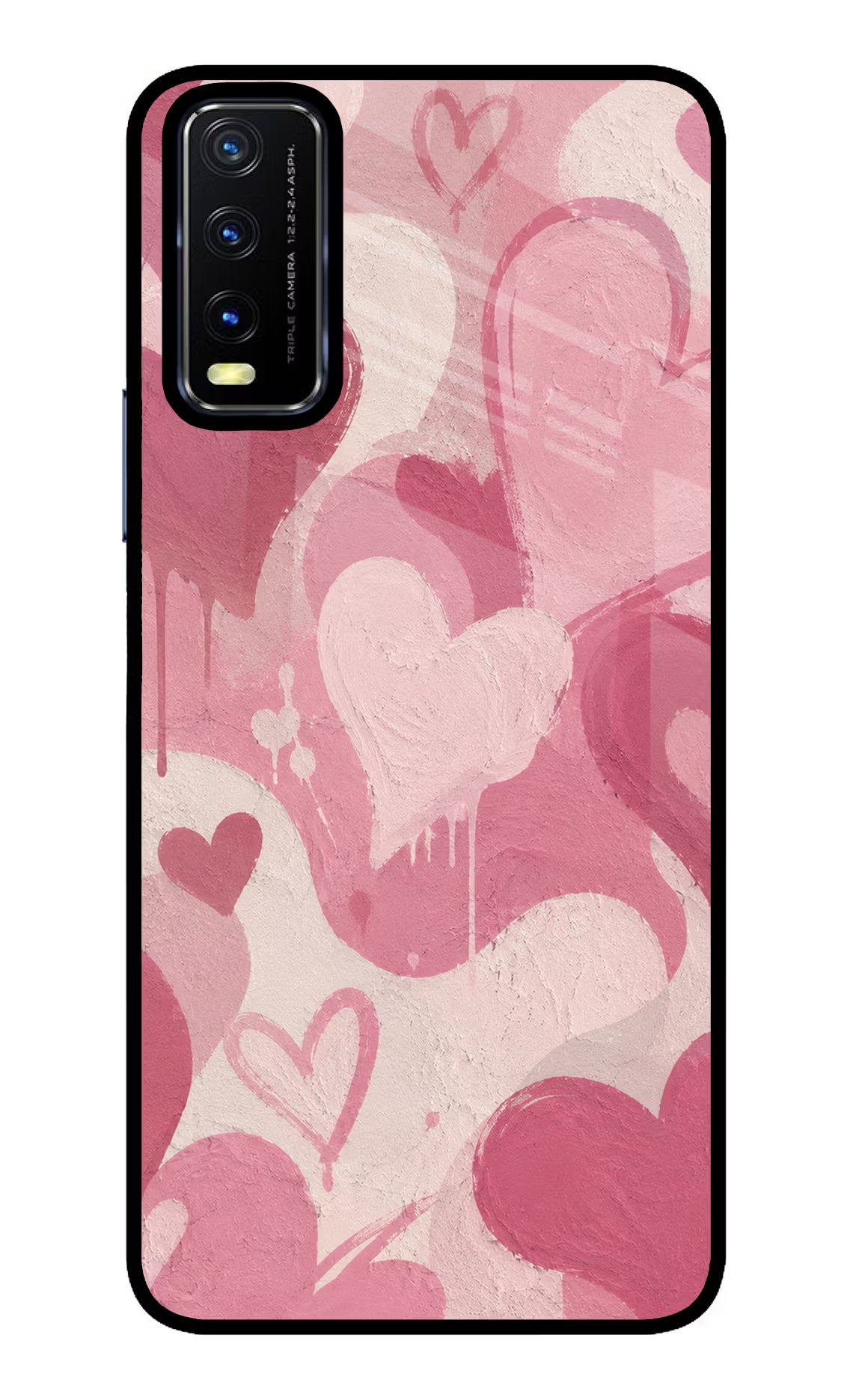 Hearty case Vivo Y20/Y20i Glass Case