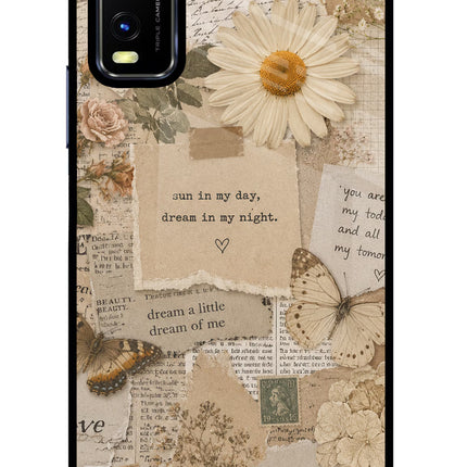 Vintage case Vivo Y20/Y20i Glass Case