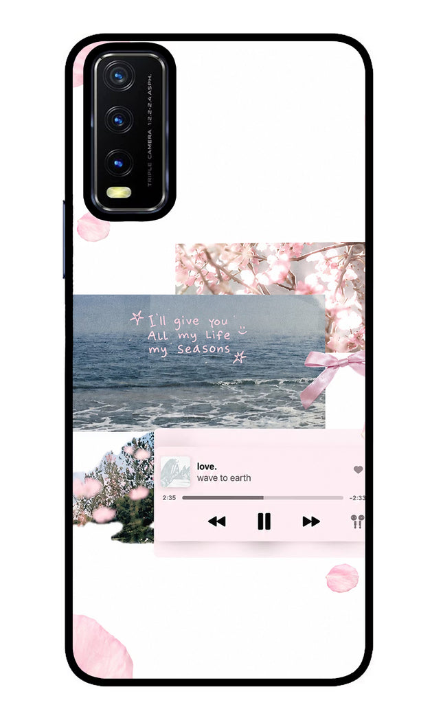 Wave to earth Vivo Y20/Y20i Glass Case