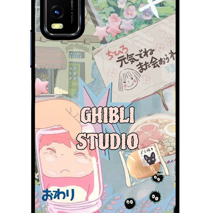 Studio Ghibli Vivo Y20/Y20i Glass Case