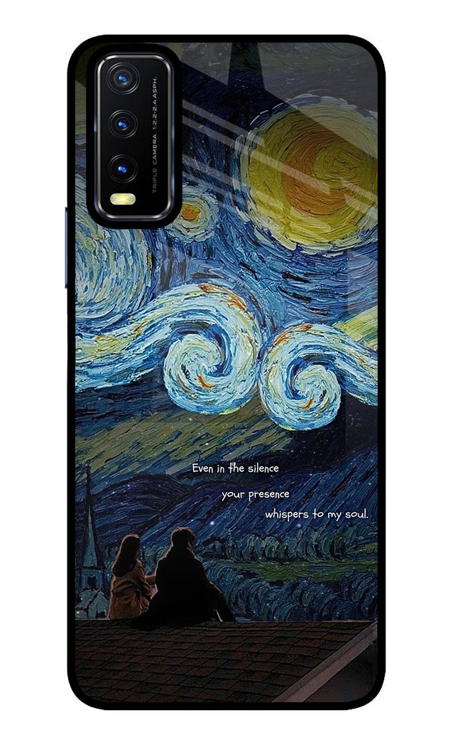 Softcore Vivo Y20/Y20i Glass Case