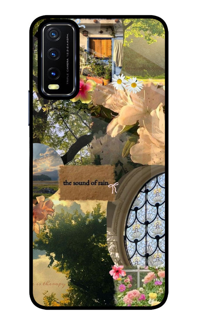 Rain Vivo Y20/Y20i Glass Case