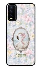 Pretty Mind Pretty Soul Vivo Y20/Y20i Glass Case