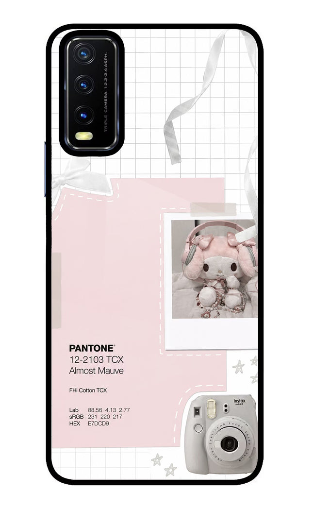 Pantone Asthetic Vivo Y20/Y20i Glass Case