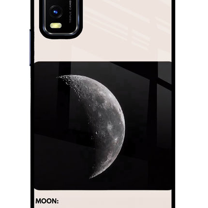 Moon Phase Vivo Y20/Y20i Glass Case