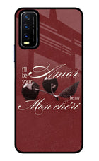 Velvet Cherry Vivo Y20/Y20i Glass Case