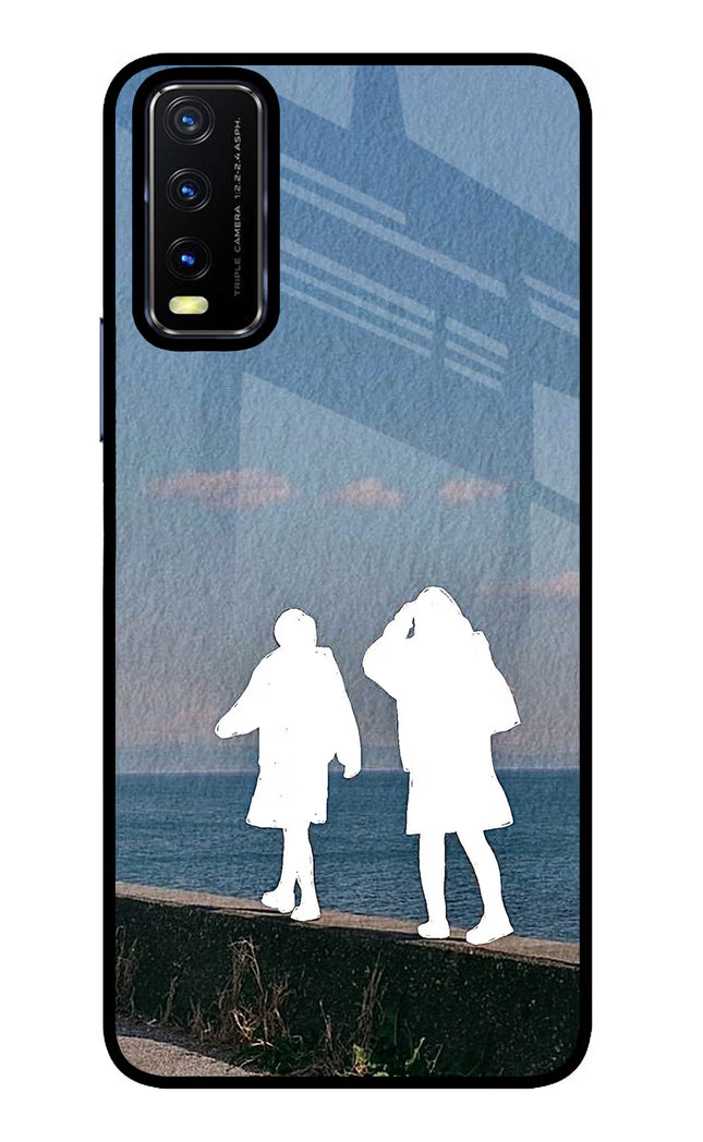 Coastal Dream Vivo Y20/Y20i Glass Case