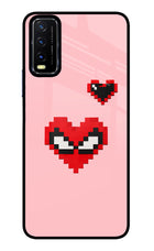 Gwen Heart Vivo Y20/Y20i Glass Case