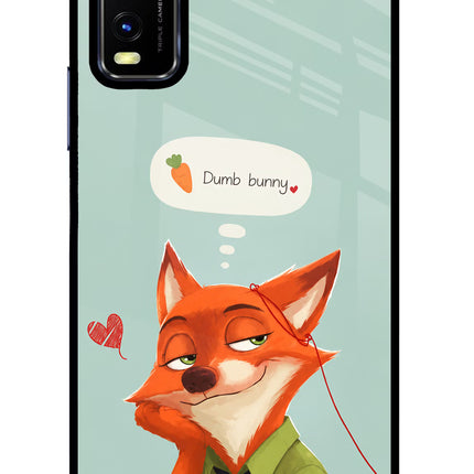 Nick Charm Vivo Y20/Y20i Glass Case