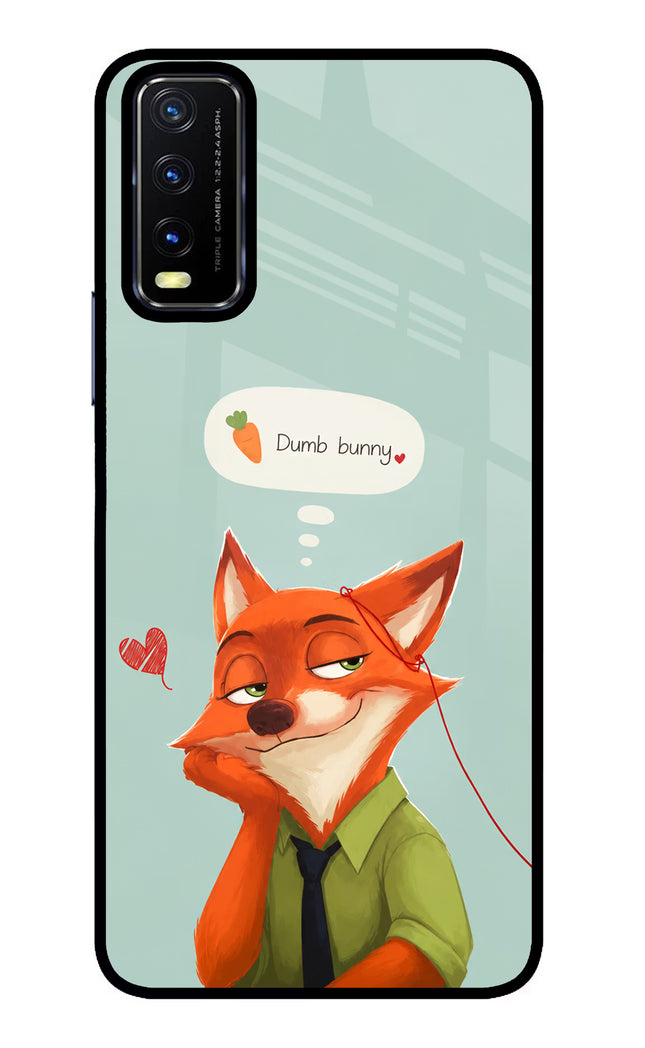 Nick Charm Vivo Y20/Y20i Glass Case