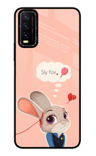 Judy Charm Vivo Y20/Y20i Glass Case