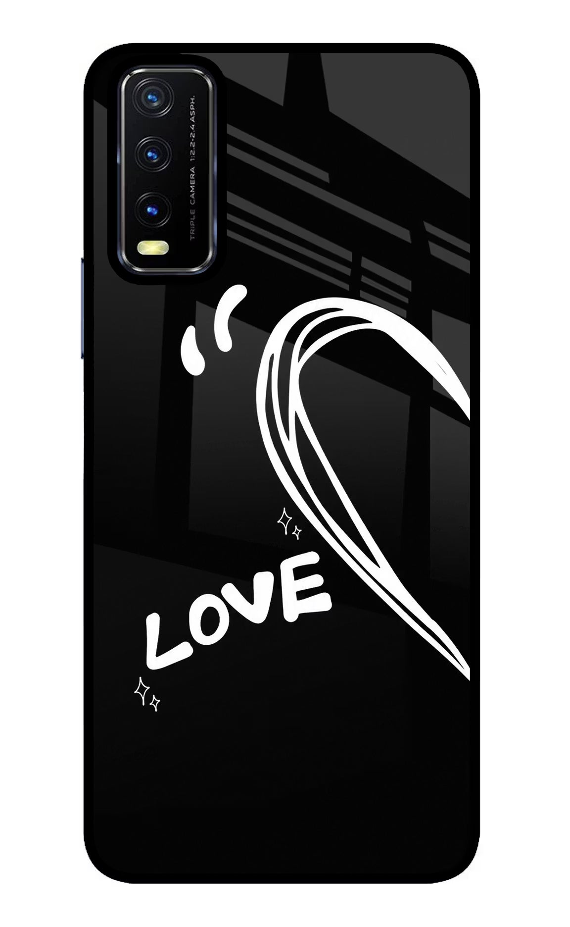 Love Line Vivo Y20/Y20i Glass Case