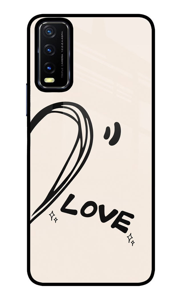 Soul Line Vivo Y20/Y20i Glass Case